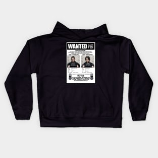 FBI Wanted Poster T Shirt Kids Hoodie